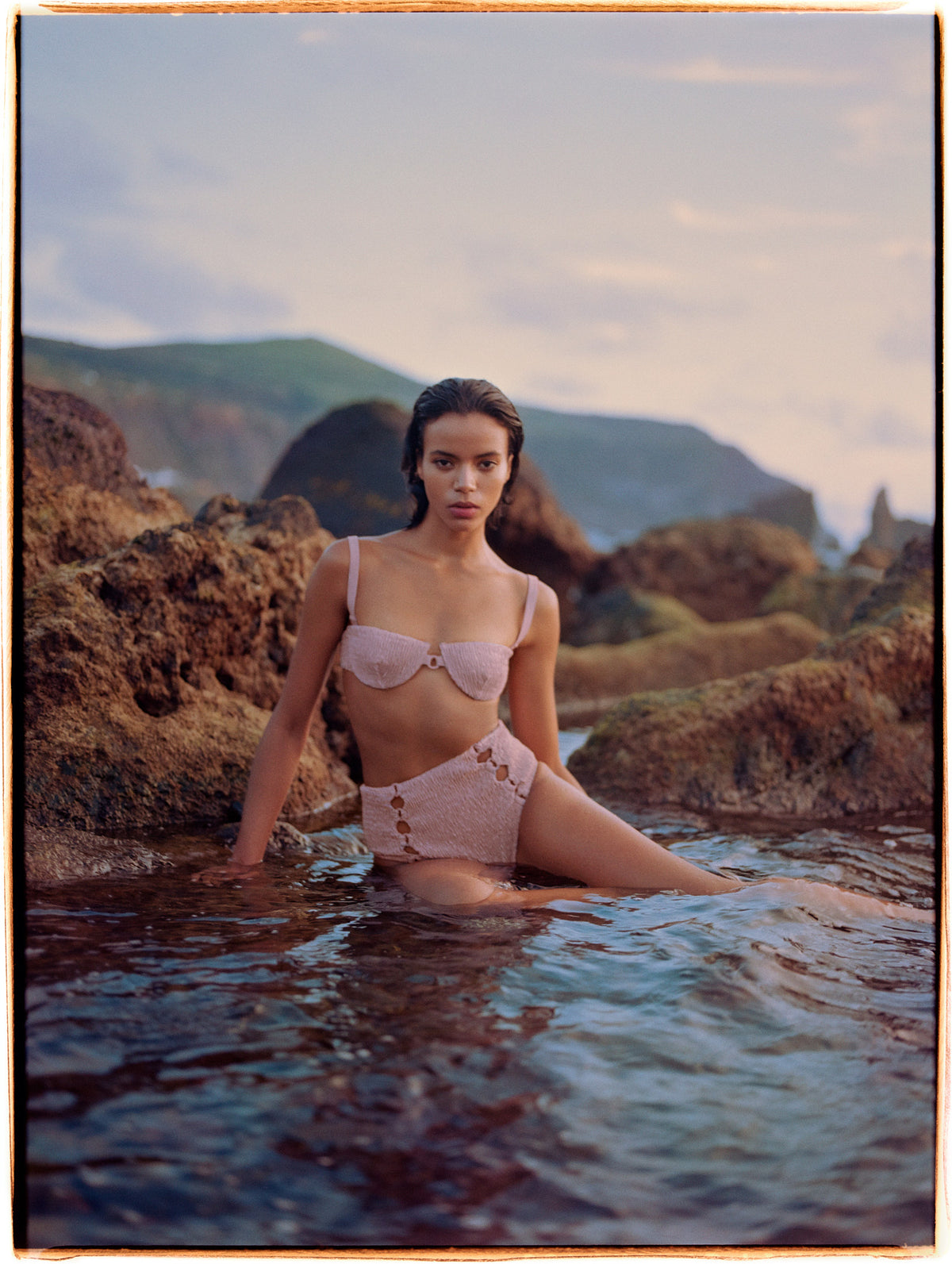Hydra - bikini - Bottom - Powder pink