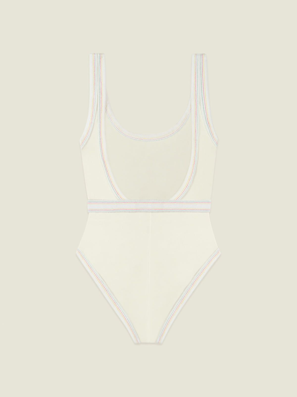 Volley - Ivory - One-piece Swimsuit