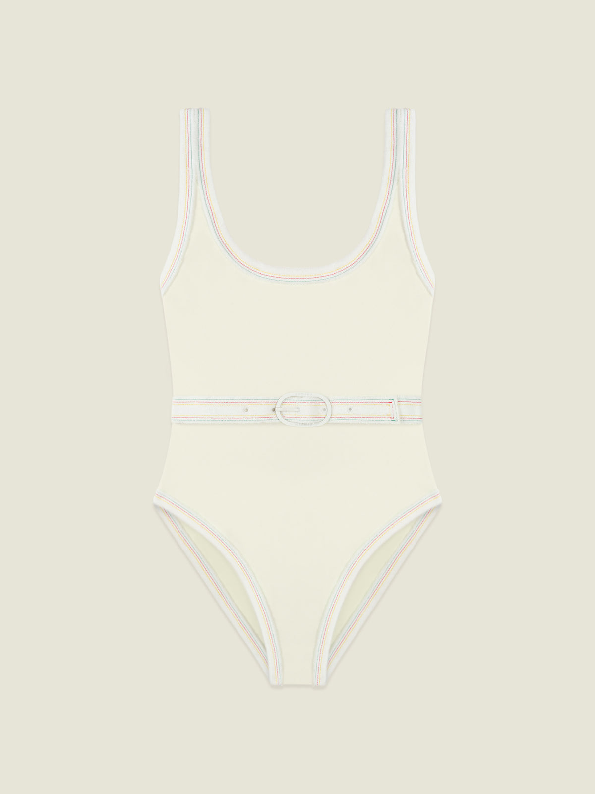 Volley - Ivory - One-piece Swimsuit