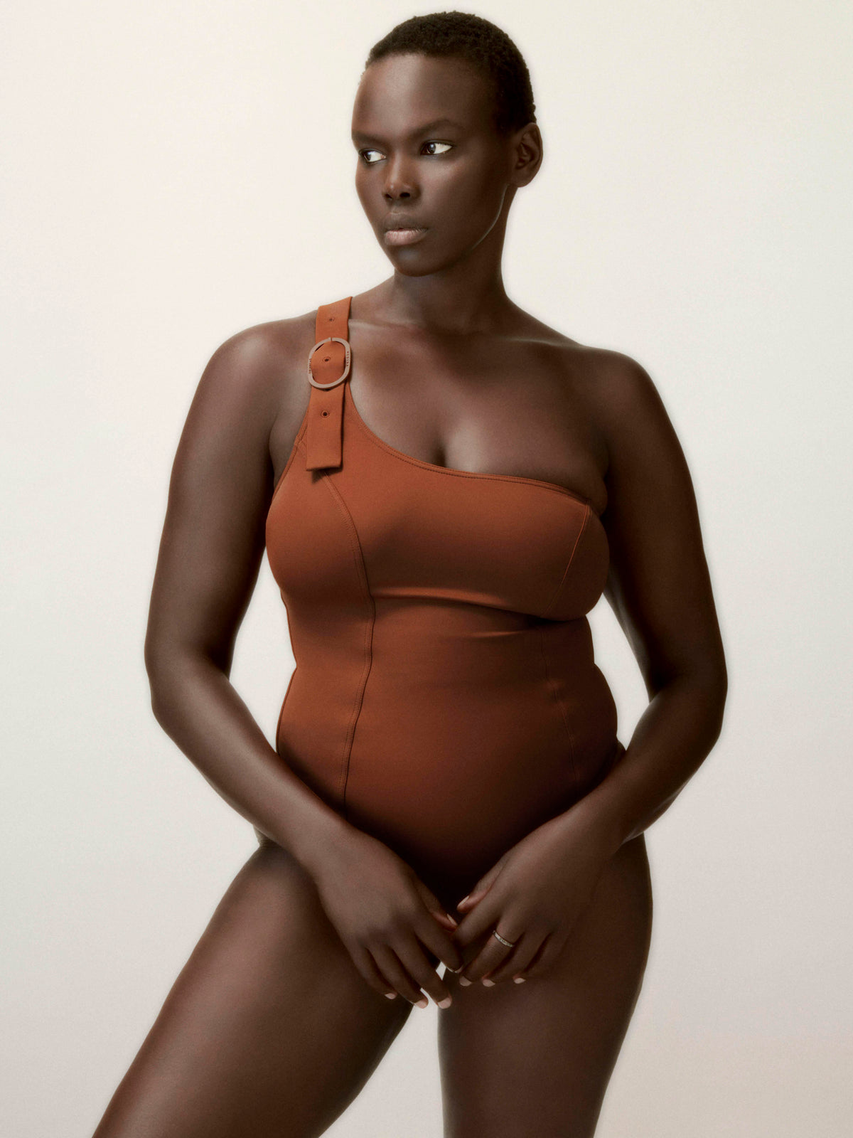Captain – Earth Brown swimsuit one piece