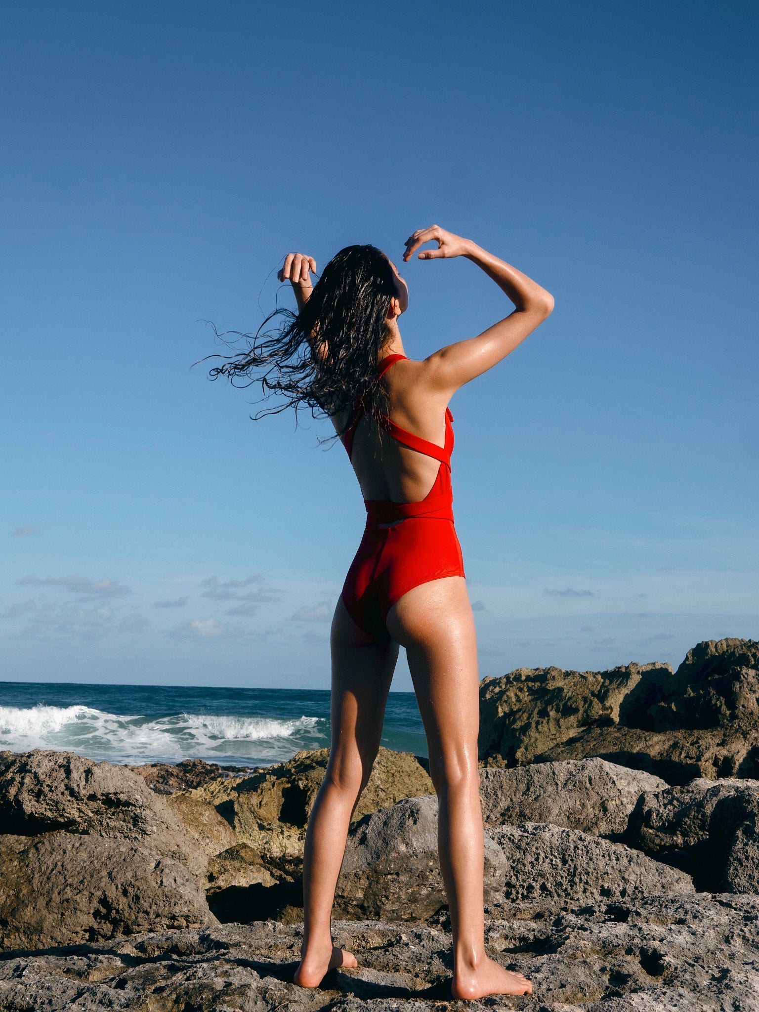 theredthread ザレッドスレッドS othello swimwear THEREDTHREAD / ザレッドスレッド】S bitter ring swimwear