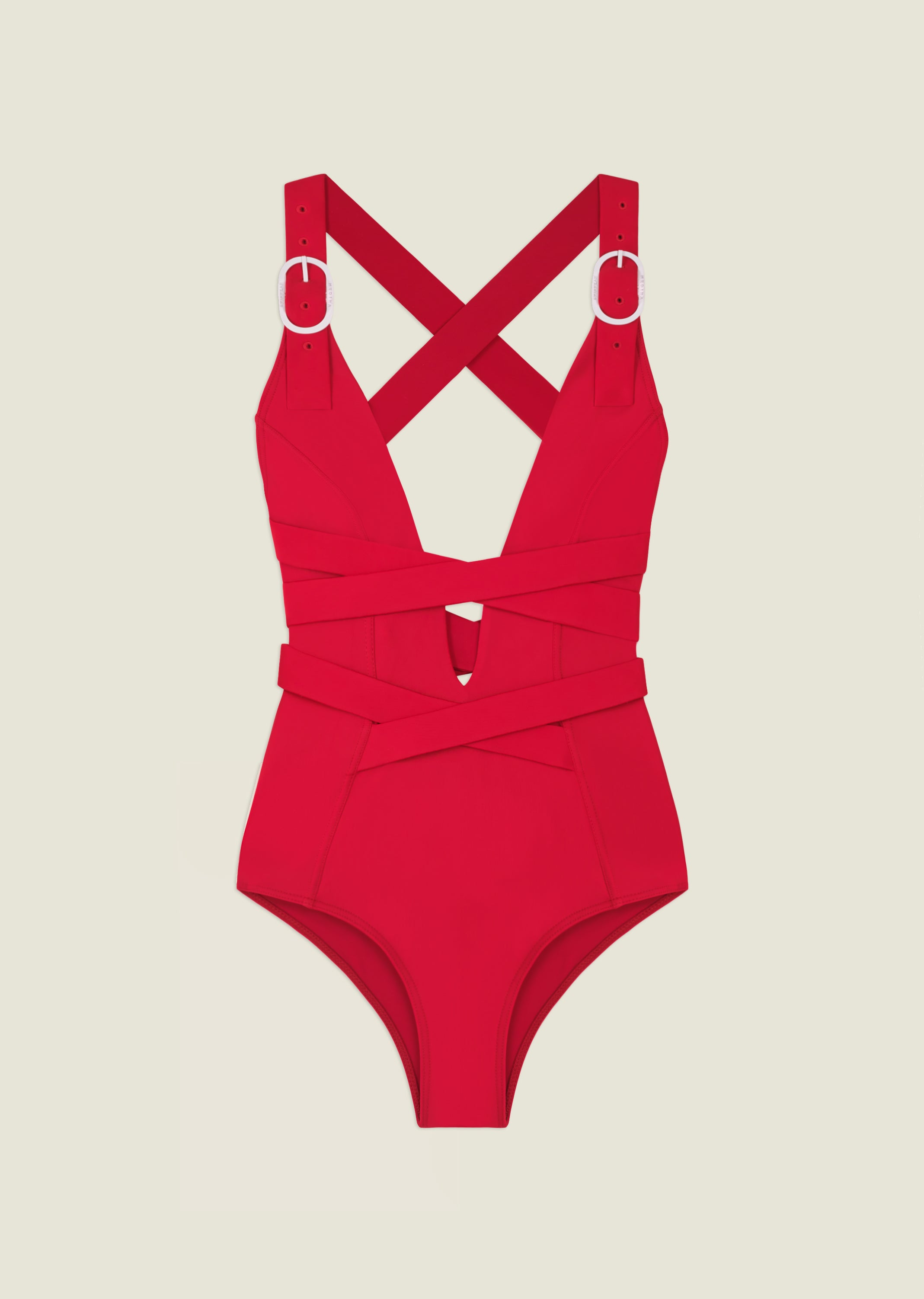 ワンピース水着 RED BASIC COVER ONEPIECE RED BASIC COVER ONEPIECE (ワンピース水着) 43025918【BUYMA】