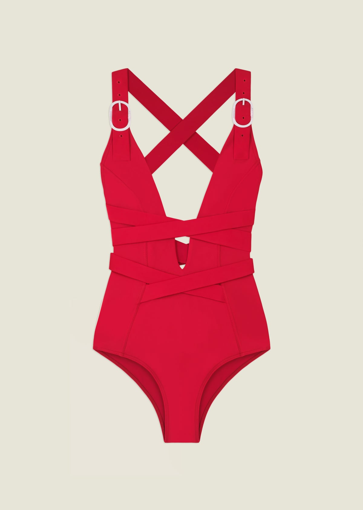 Seaquest - Sporting Red - One-piece swimsuit
